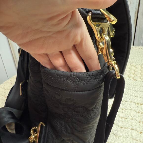 PETUNIA PICKLE BOTTOM Central Park North Boxy Backpack Black - Picture 13 of 16